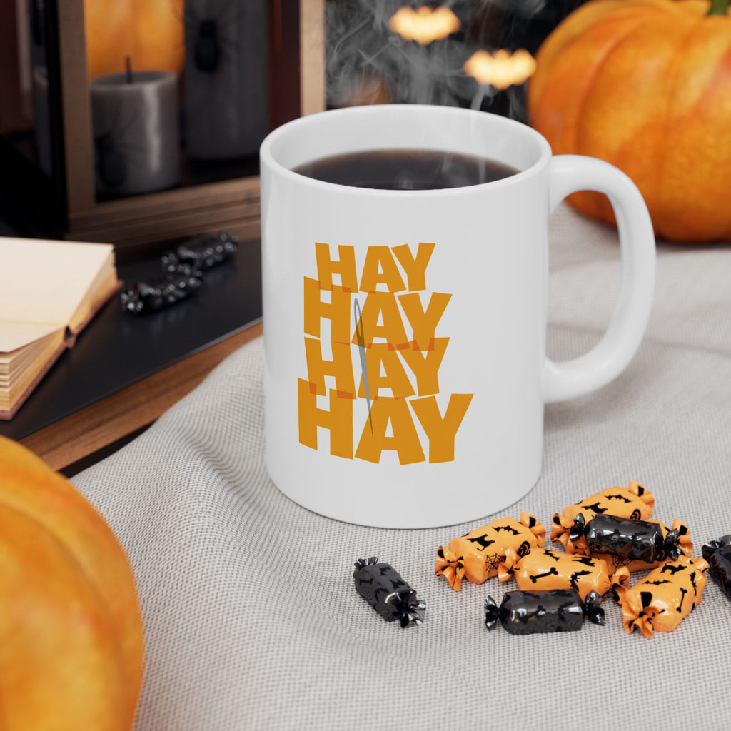 Needle In A Hay Stack Ceramic Mug, (11oz, 15oz)