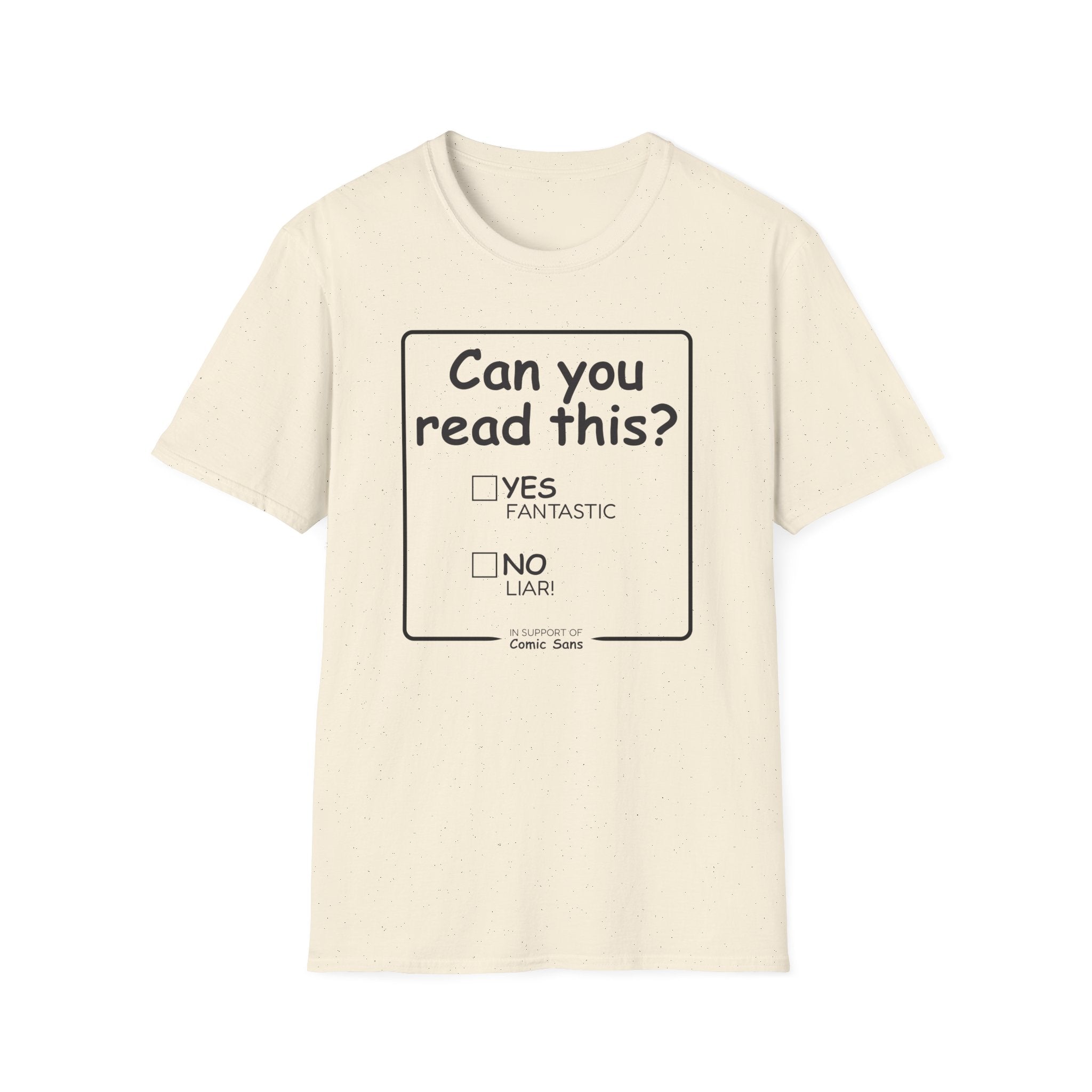 In Support Of Comic Sans T-Shirt