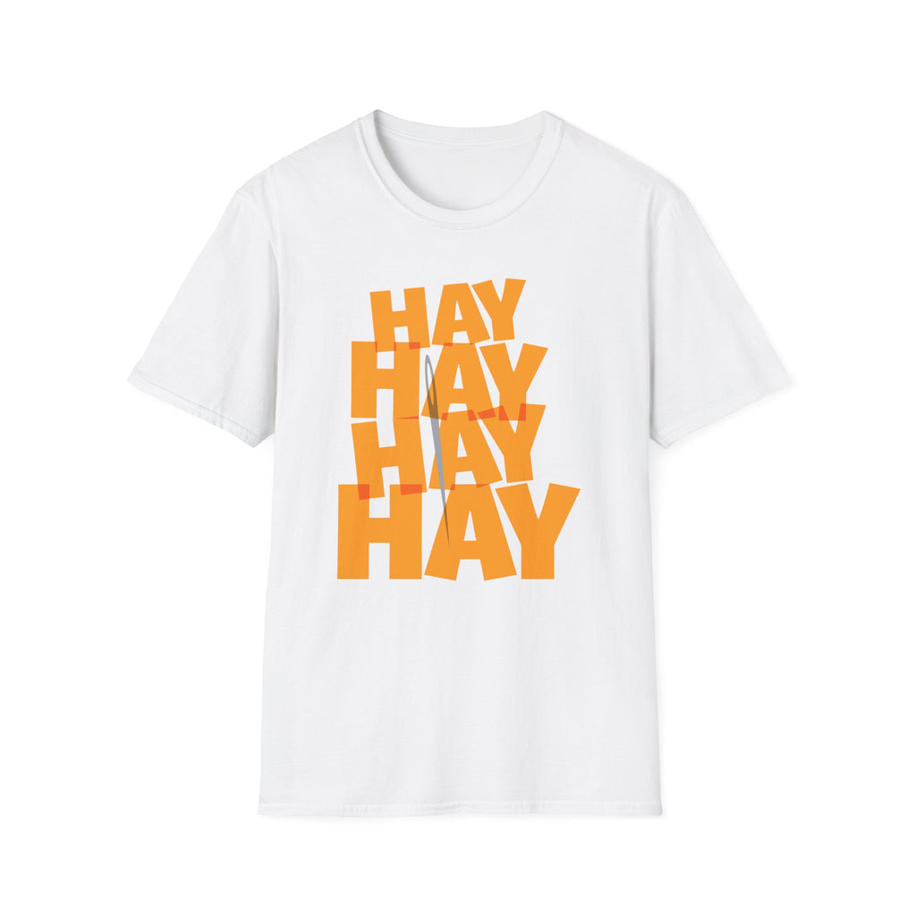 Needle In A Hay Stack T-Shirt - funny typography t-shirt by Typefarce