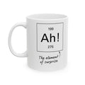 The Element of Surprise Mug - funny typography mug by Typefarce