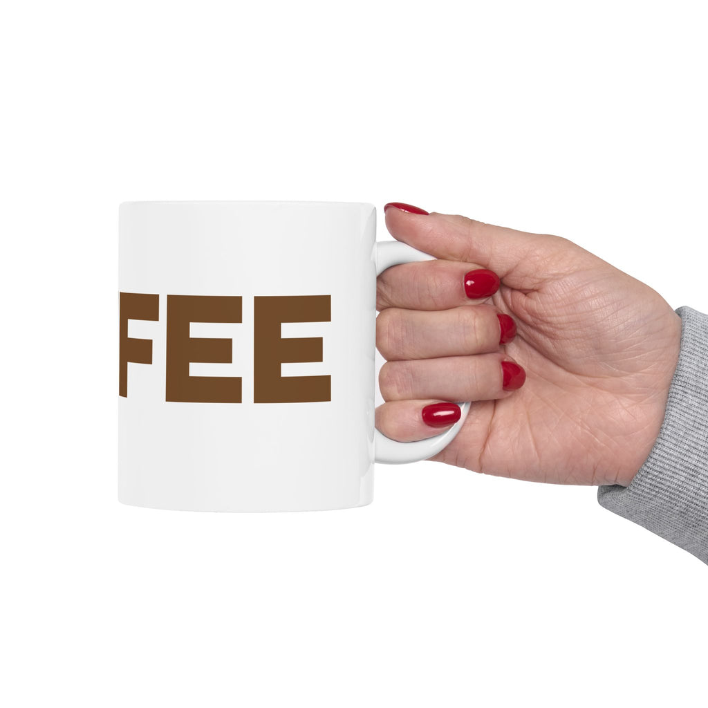 Switched On Coffee Wrap Mug, (11oz, 15oz)