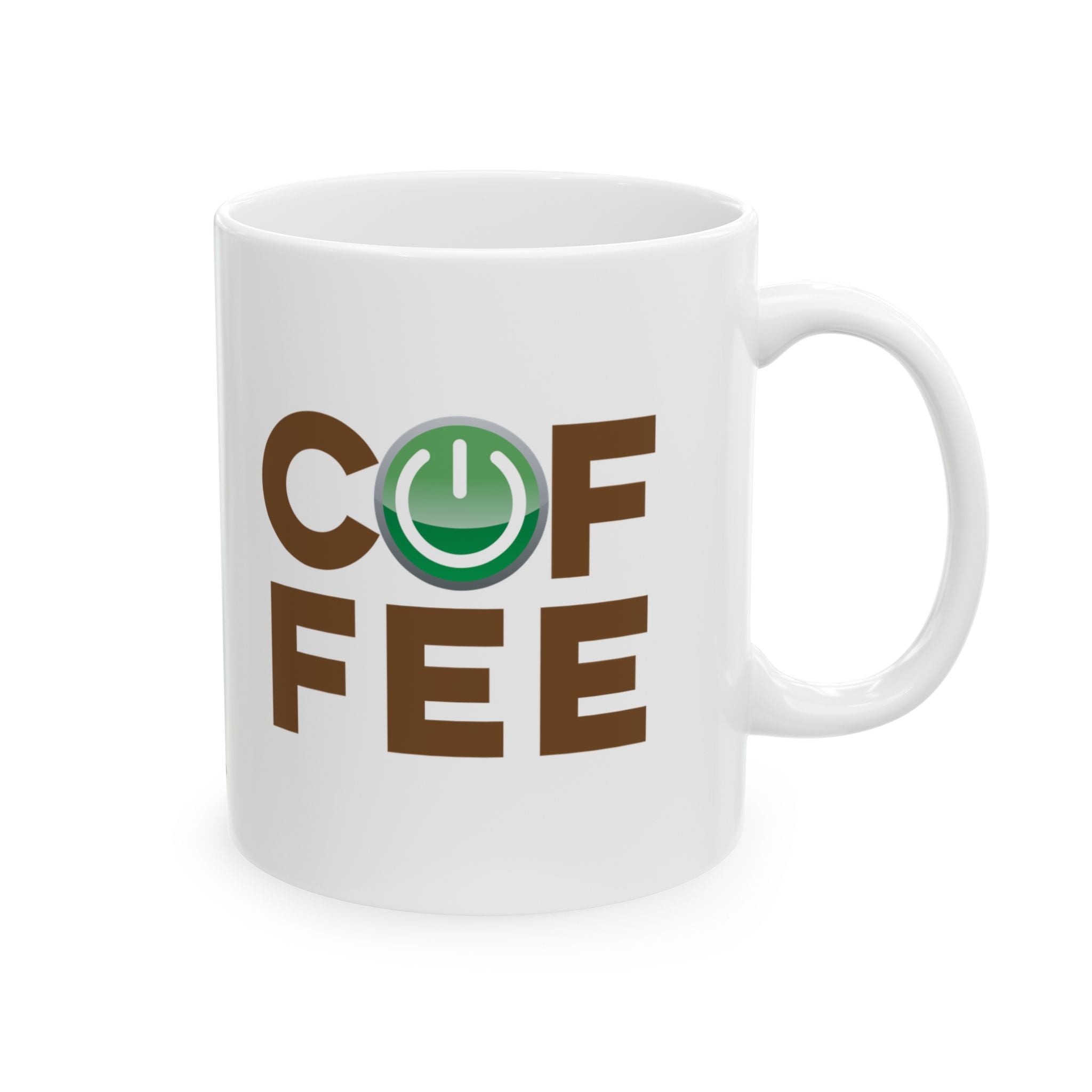 Switched On Coffee Mug, (11oz, 15oz)