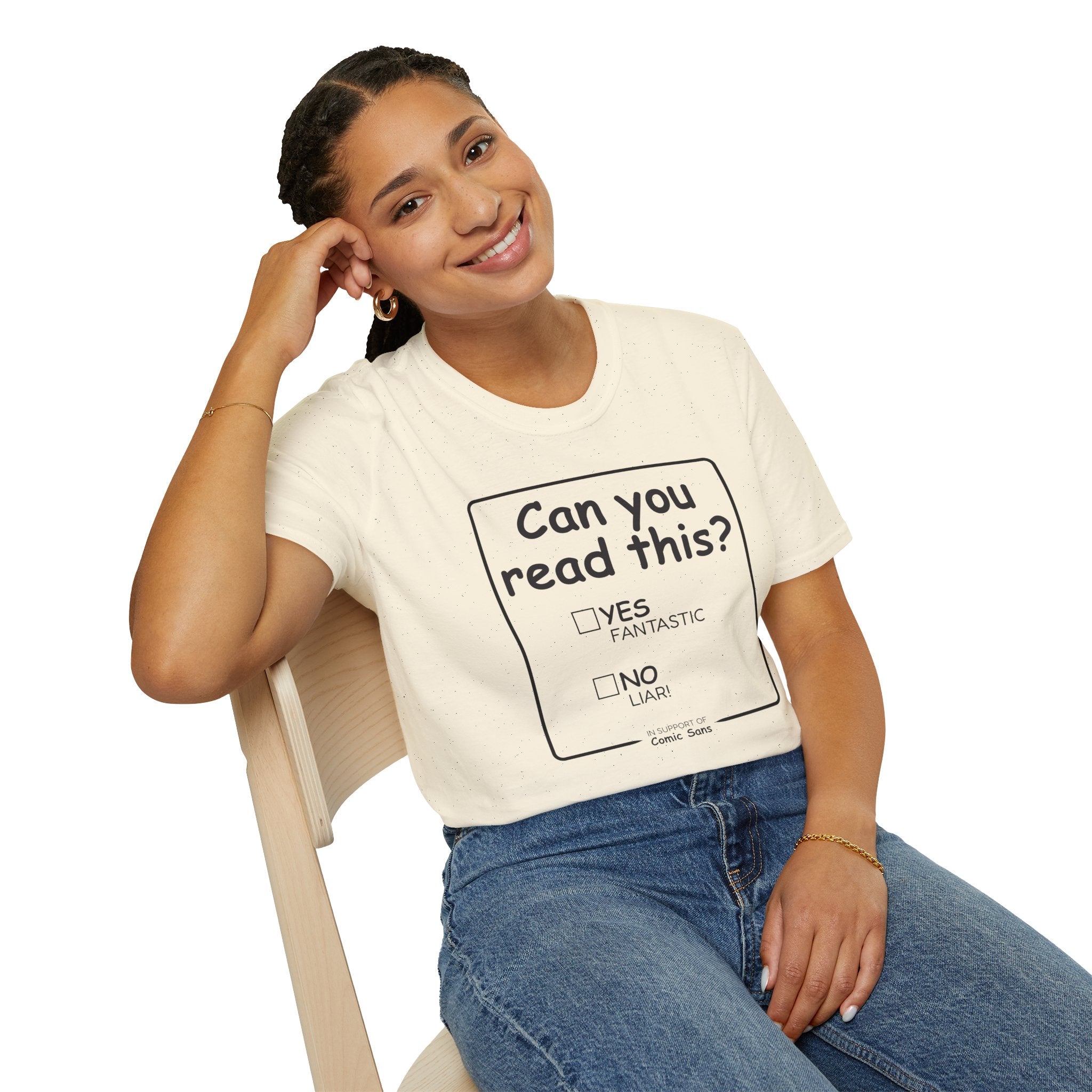 In Support Of Comic Sans T-Shirt