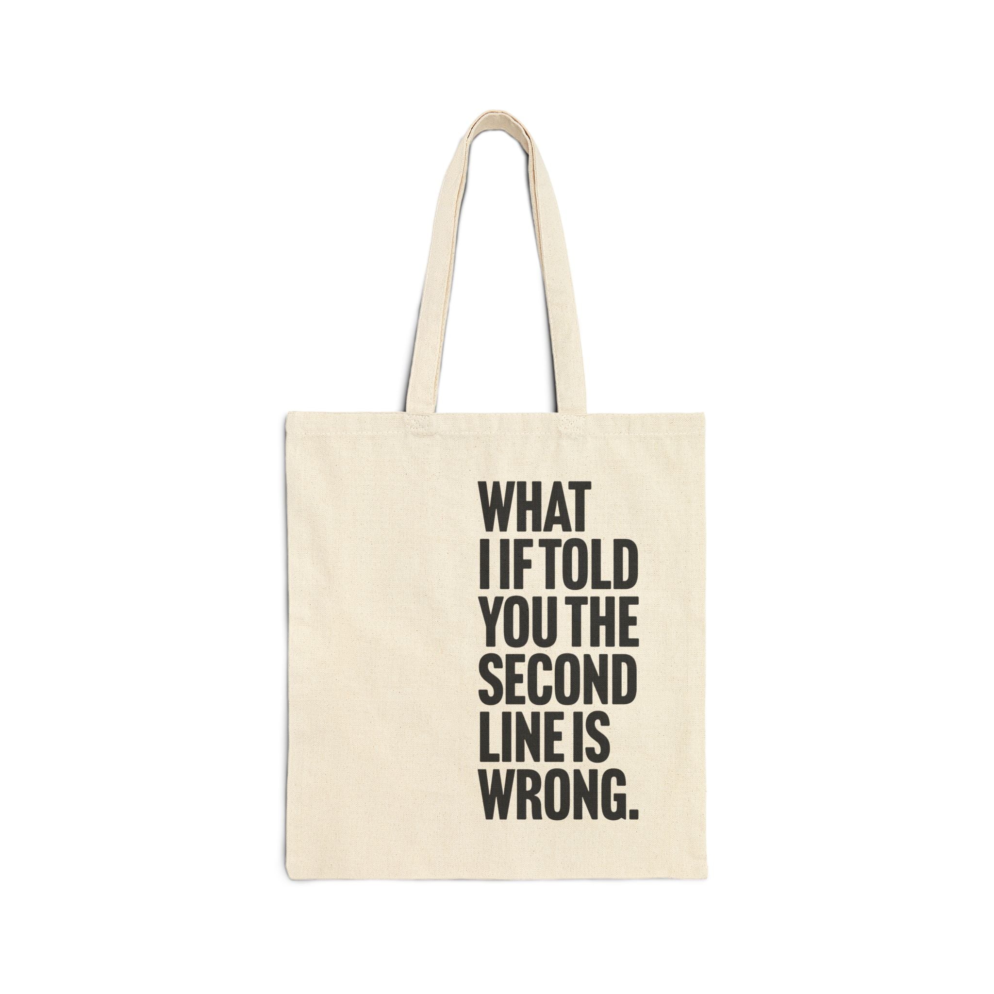 Proof Reading Cotton Canvas Tote Bag - typography tote bag by Typefarce