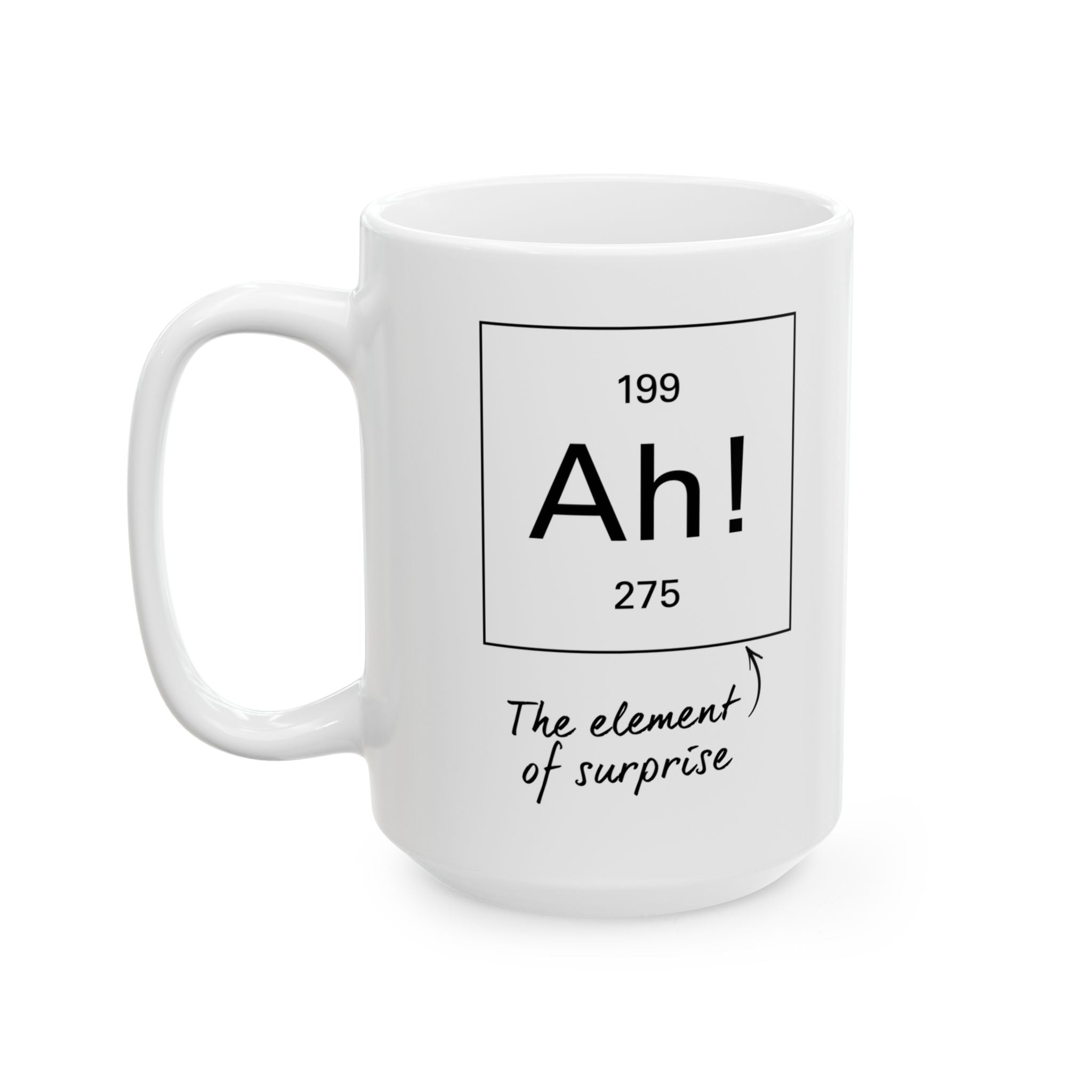 The Element of Surprise Mug, (11oz, 15oz)