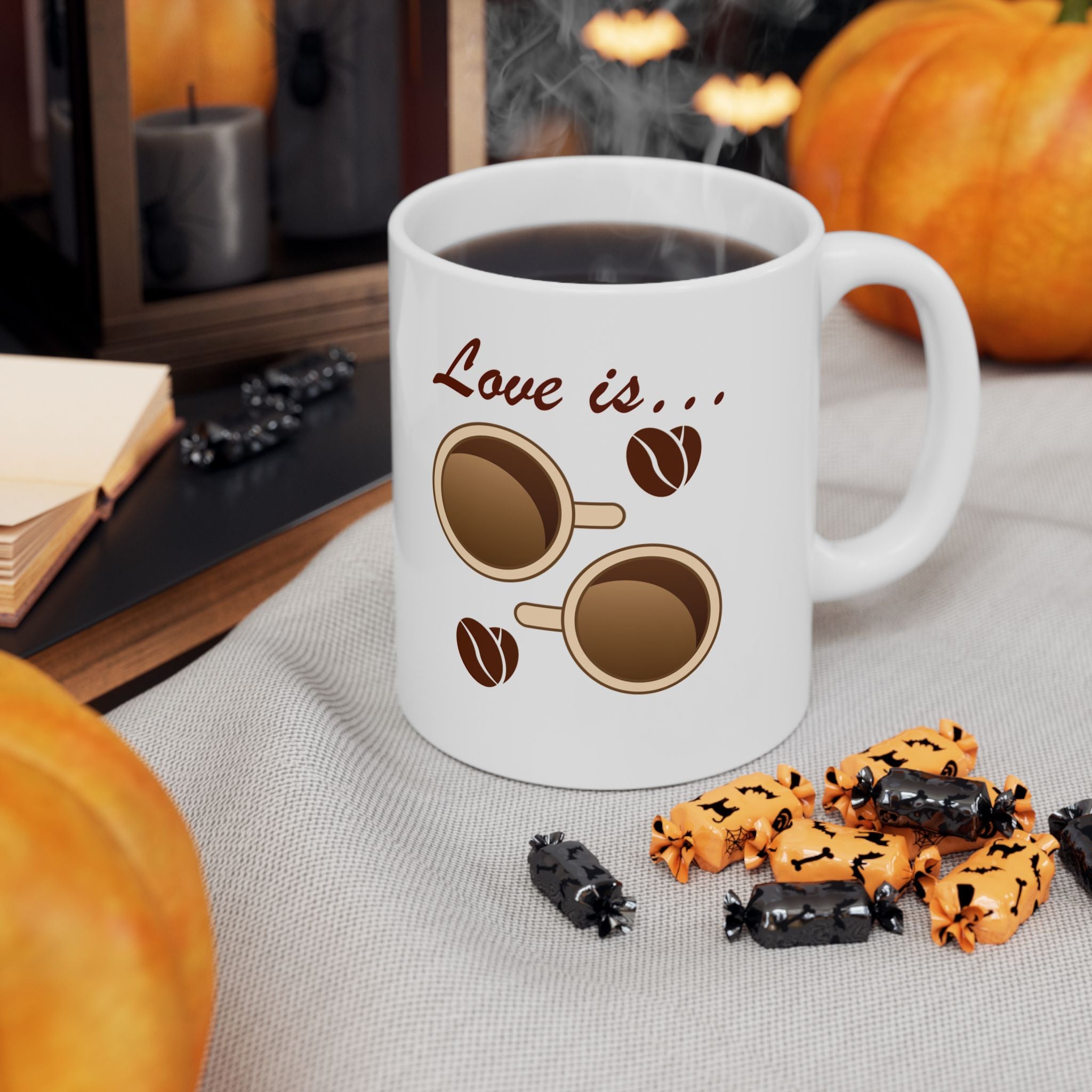 Love Is Coffee Mug, (11oz, 15oz)