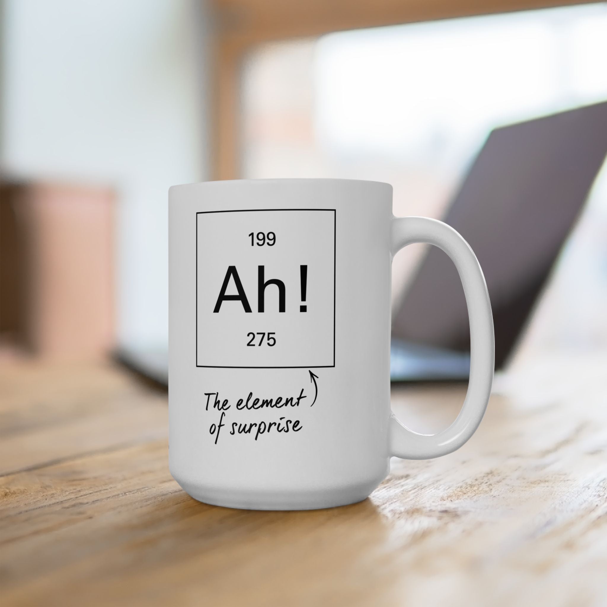 The Element of Surprise Mug, (11oz, 15oz)