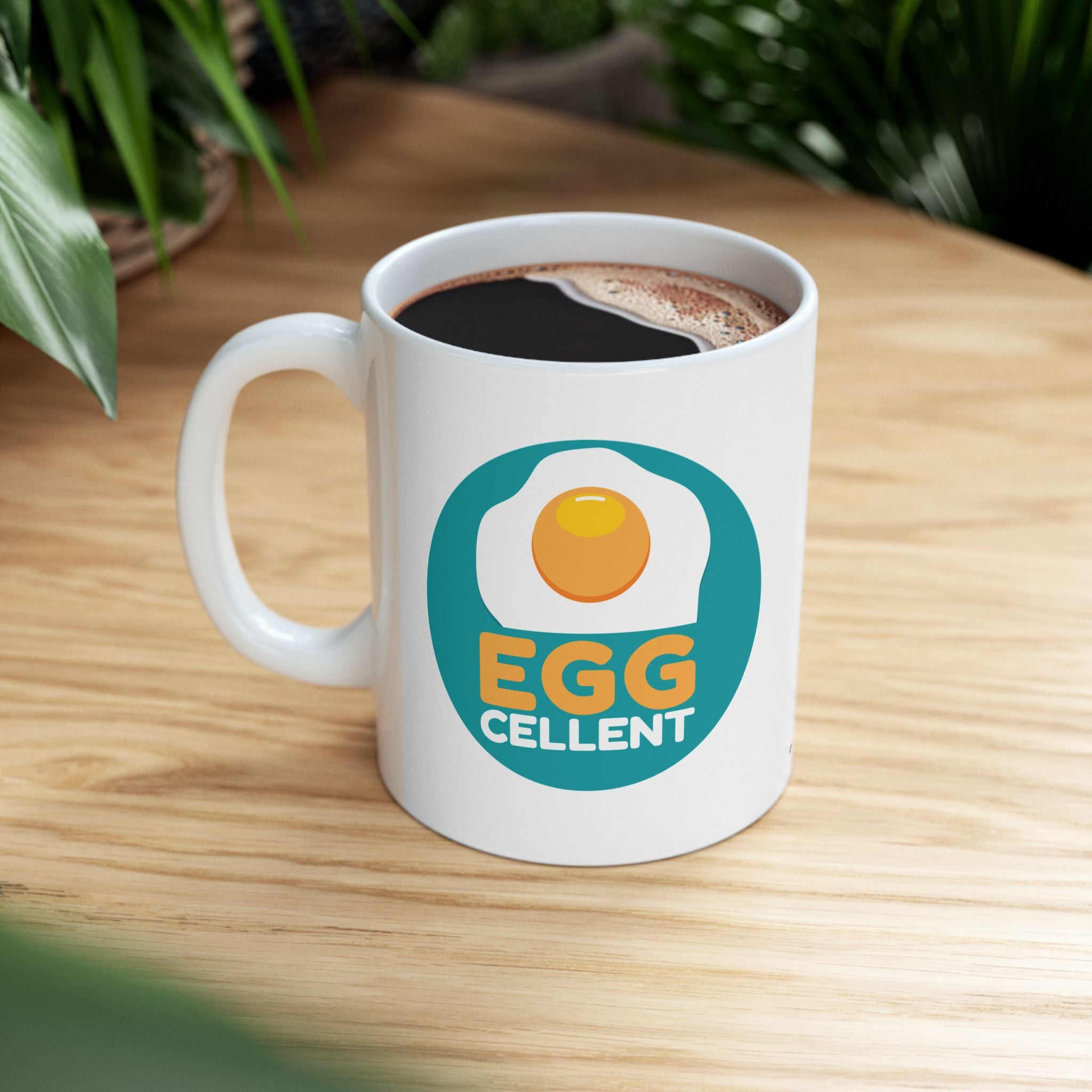 Egg-cellent Ceramic Mug, (11oz, 15oz)