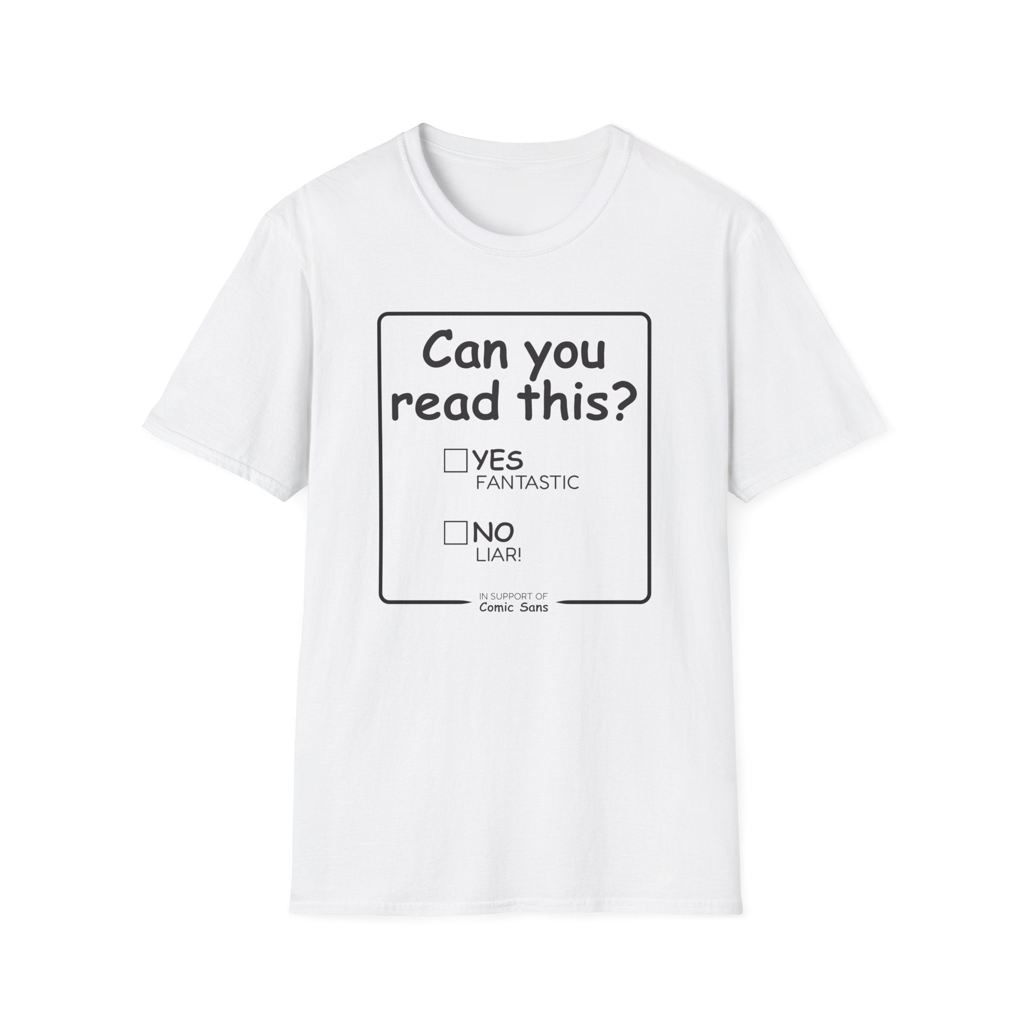 In Support Of Comic Sans T-Shirt