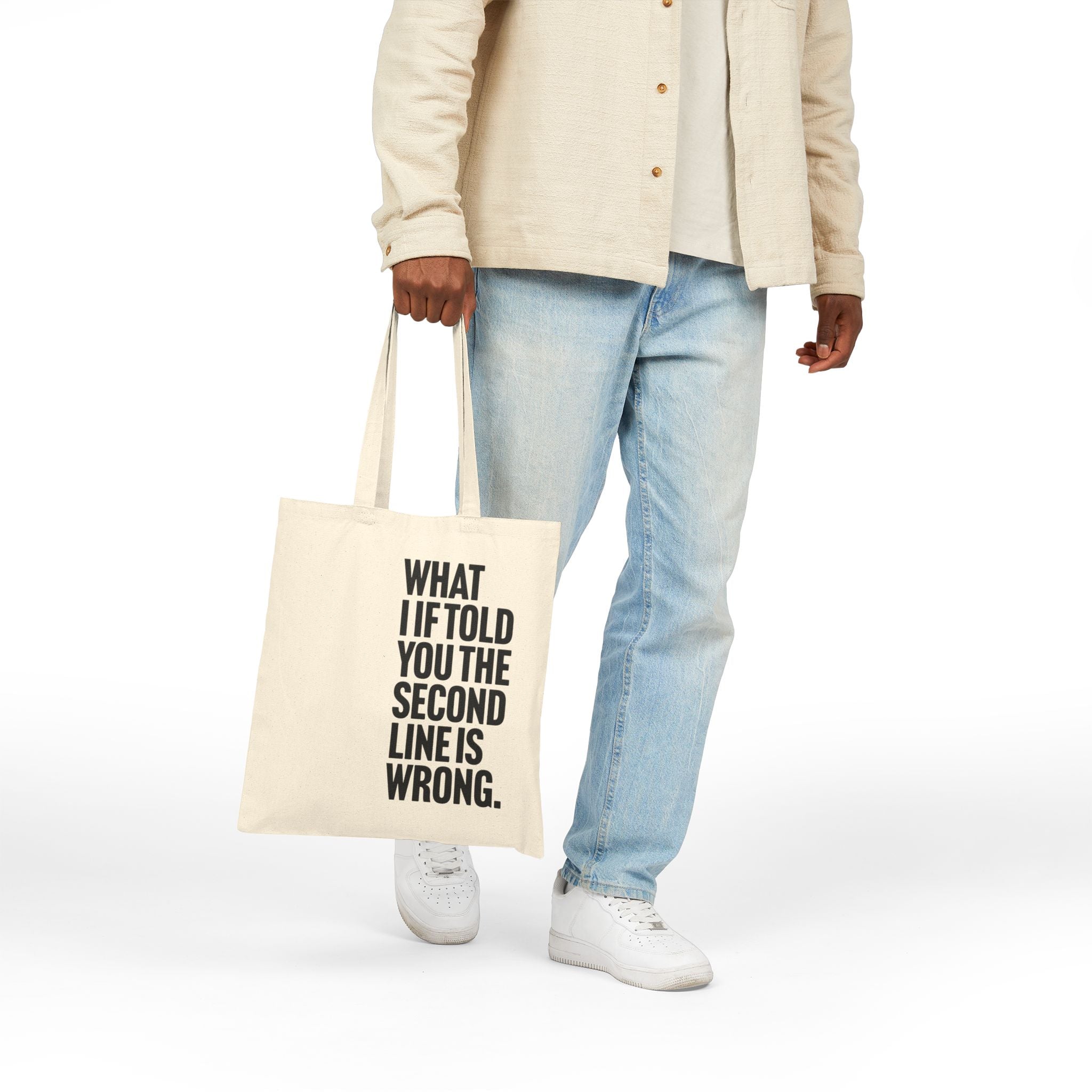Proof Reading Cotton Canvas Tote Bag