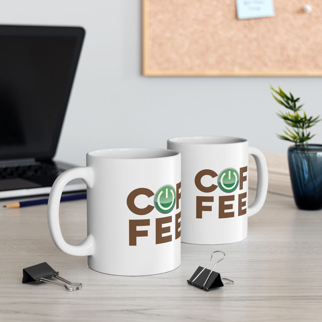 Switched On Coffee Mug, (11oz, 15oz)