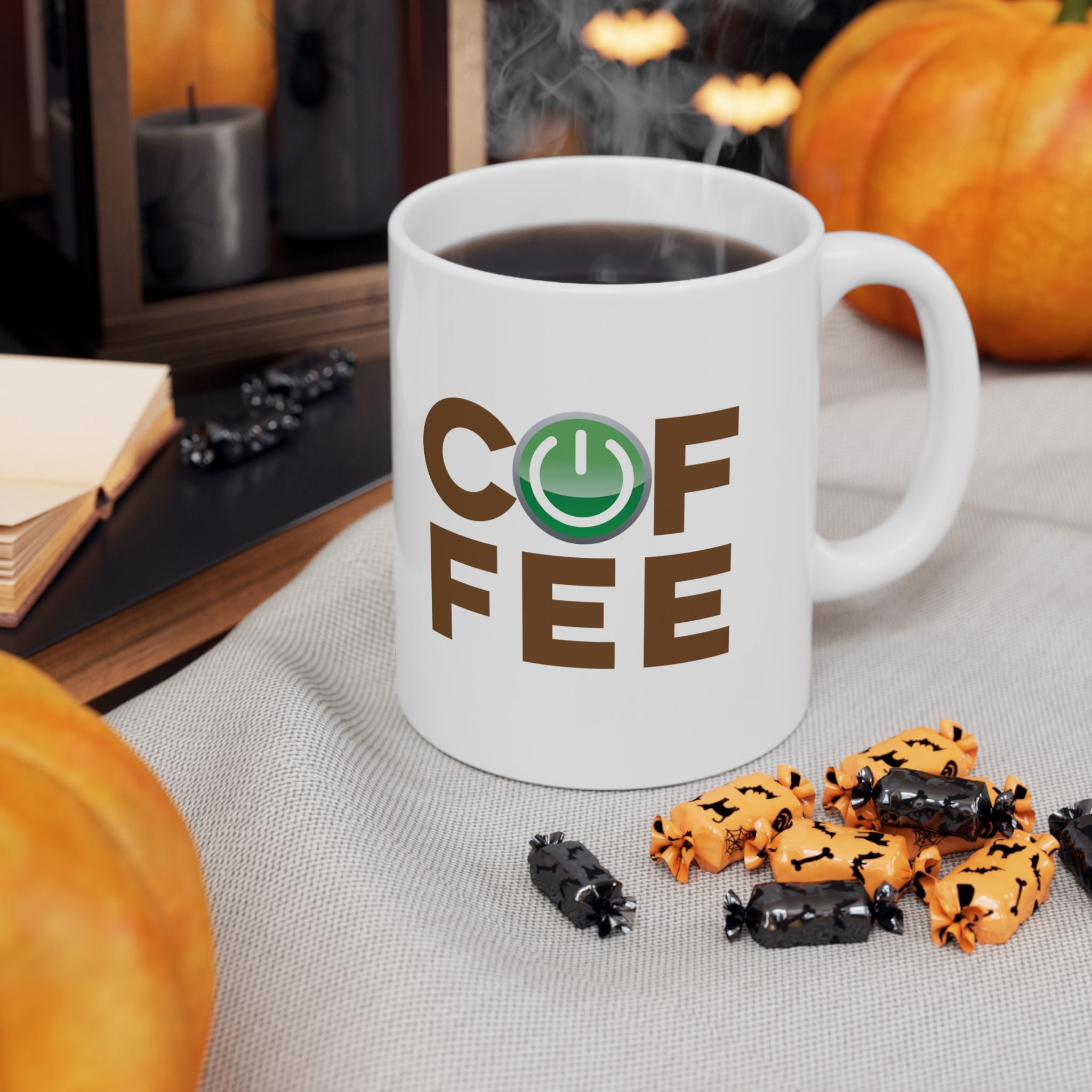 Switched On Coffee Mug, (11oz, 15oz)