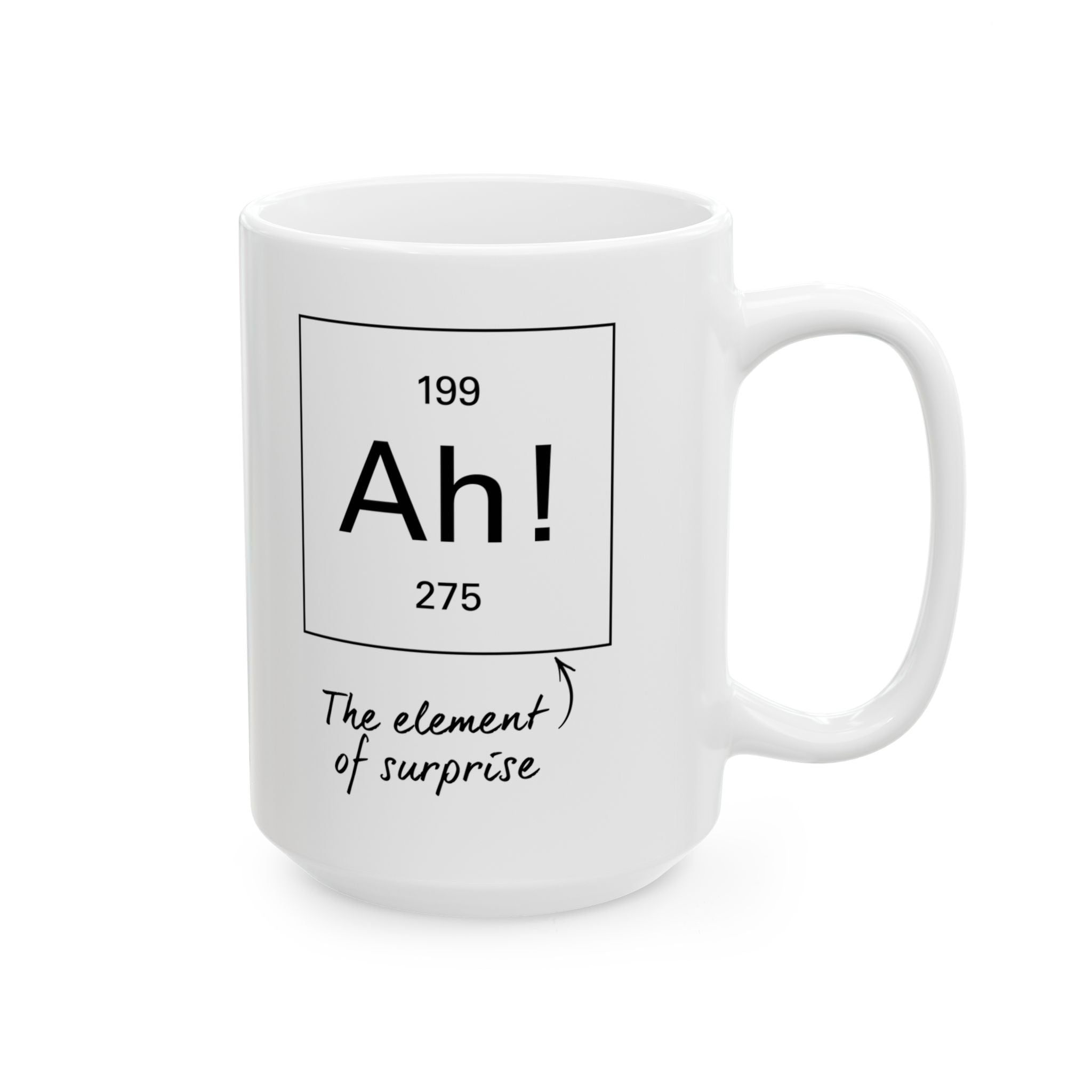 The Element of Surprise Mug, (11oz, 15oz)