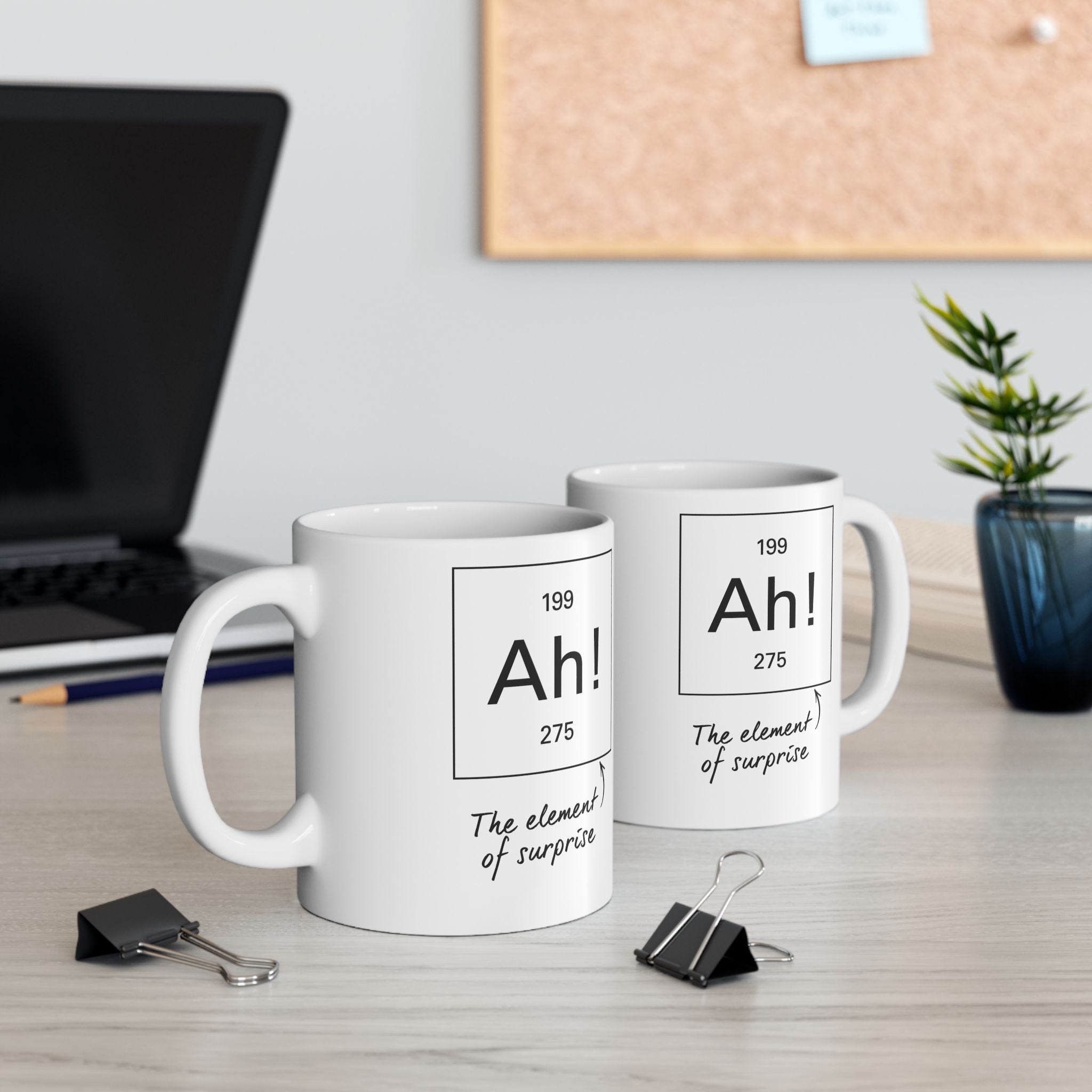 The Element of Surprise Mug, (11oz, 15oz)