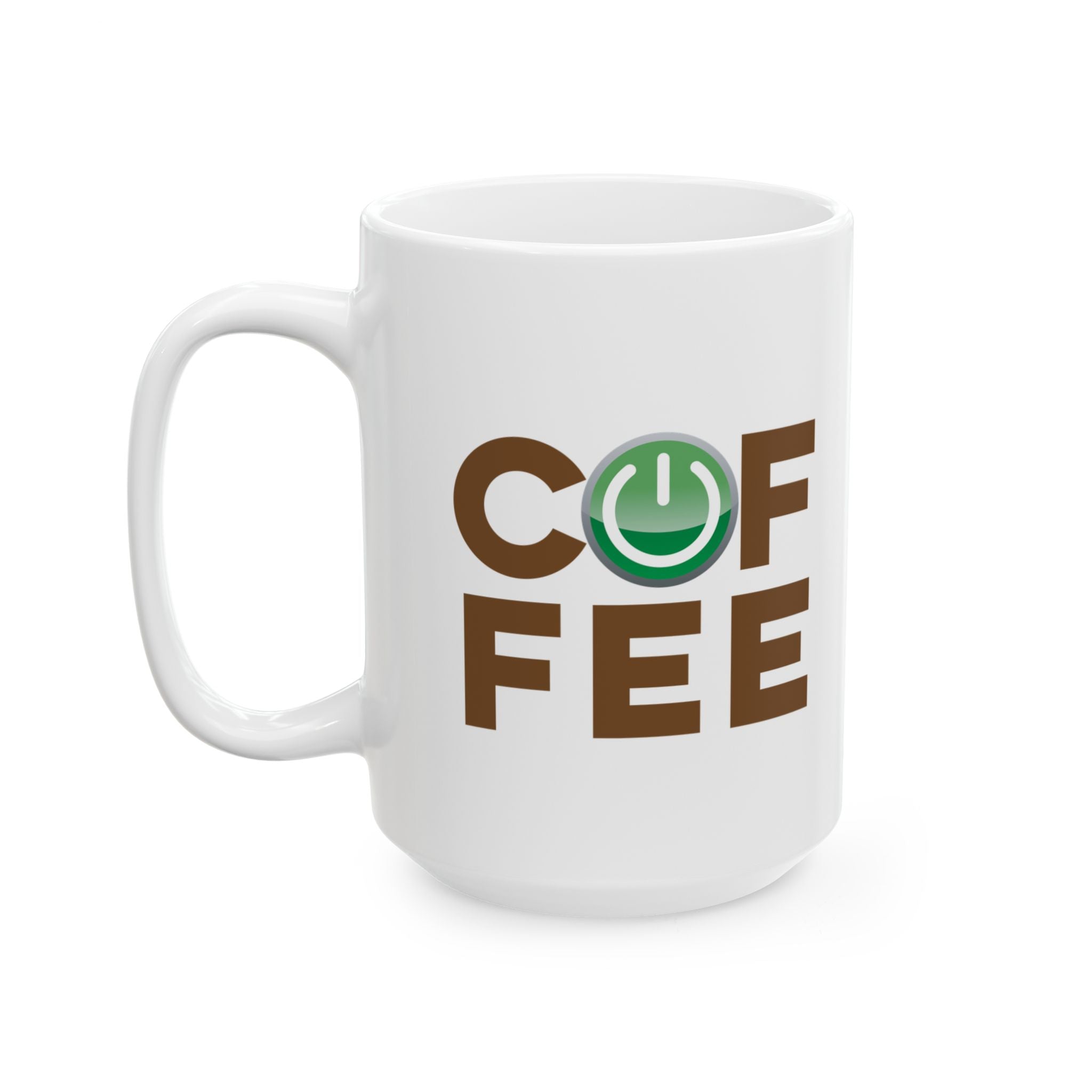 Switched On Coffee Mug, (11oz, 15oz)