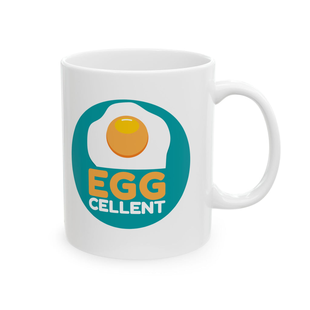 Egg-cellent Ceramic Mug, (11oz, 15oz)