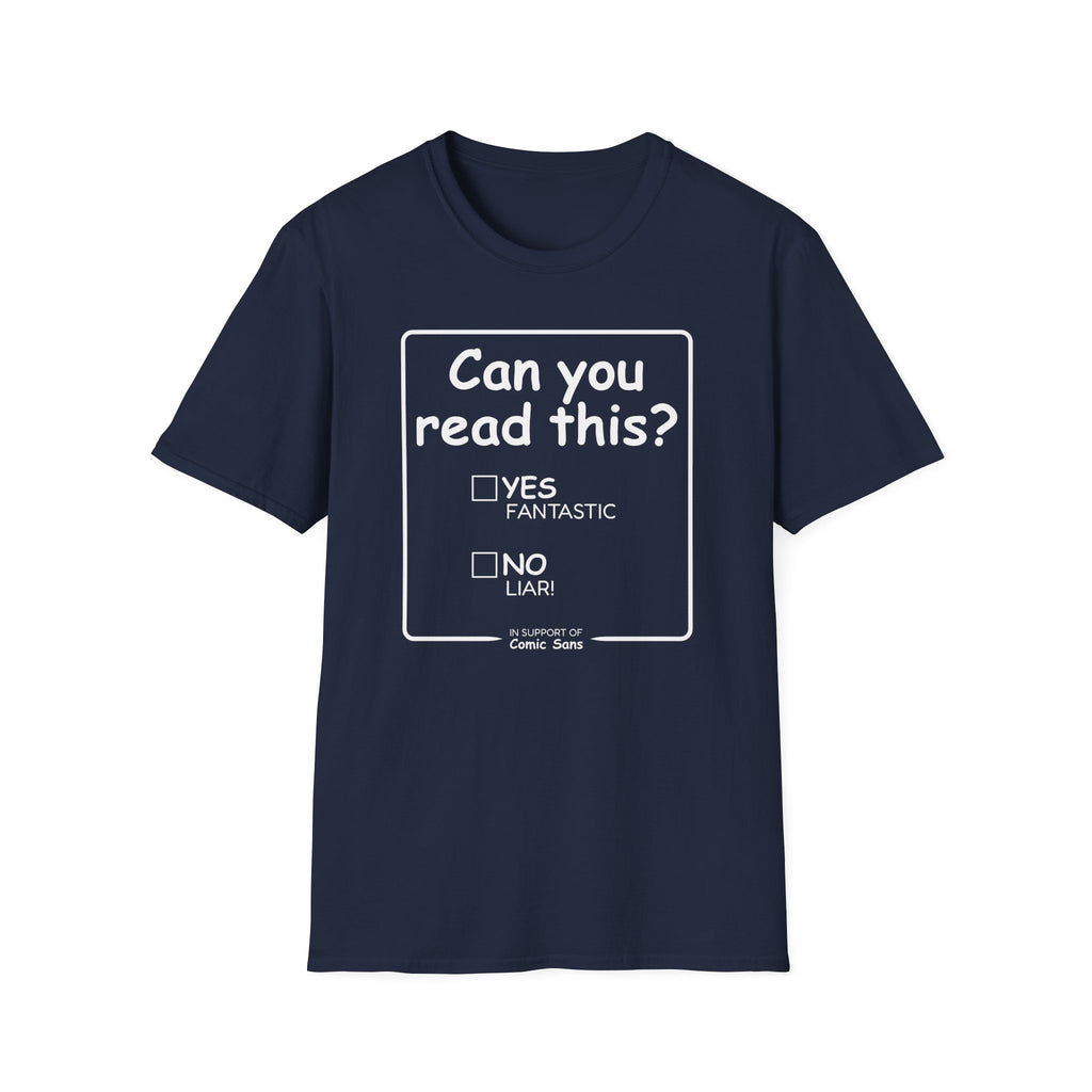 In Support Of Comic Sans T-Shirt