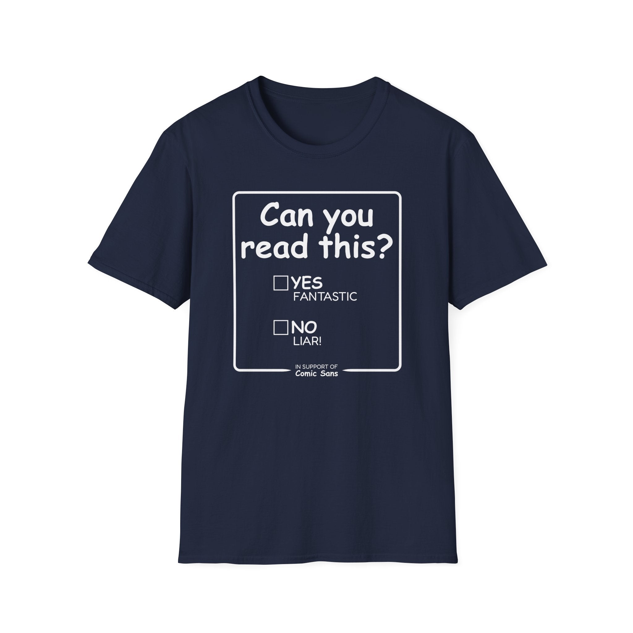 In Support Of Comic Sans T-Shirt