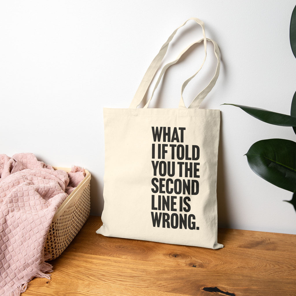 Proof Reading Cotton Canvas Tote Bag