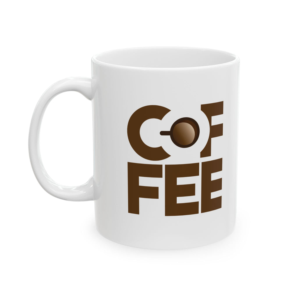 Coffee Mug - funny typography mug by Typefarce