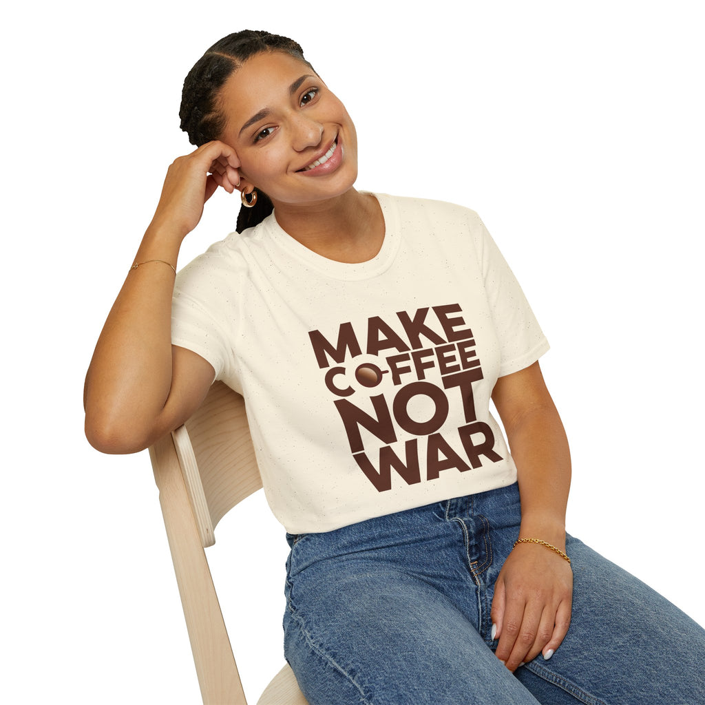 Make Coffee Not War T-Shirt