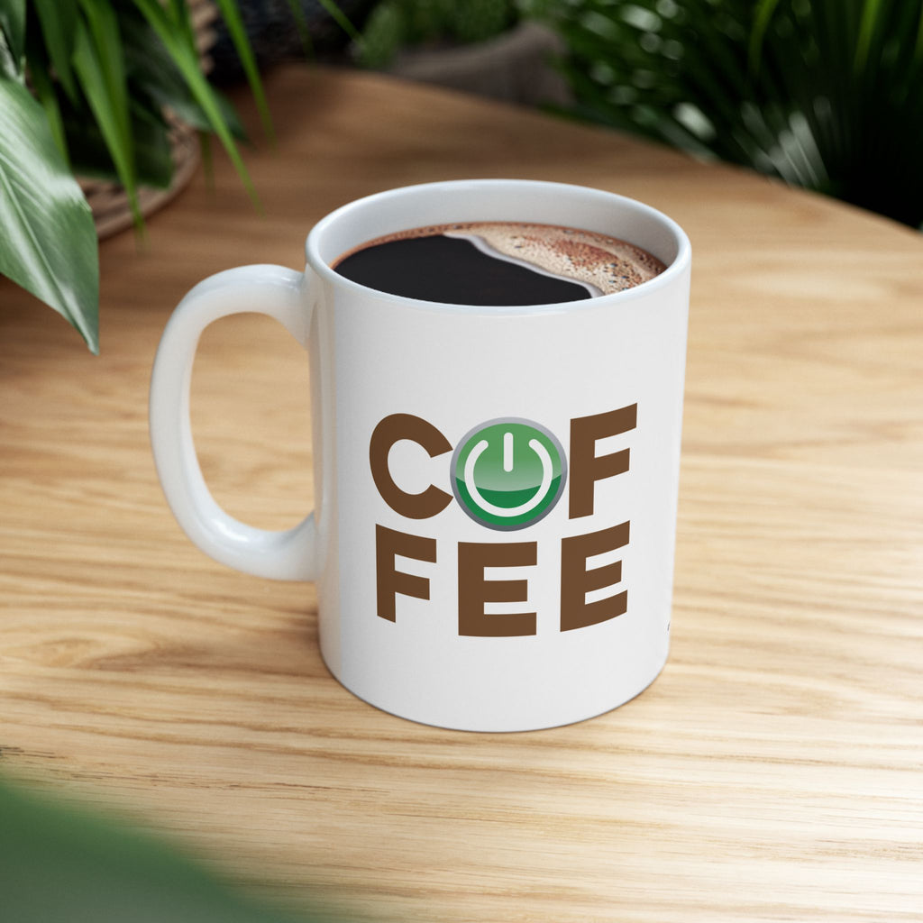 Switched On Coffee Mug, (11oz, 15oz)