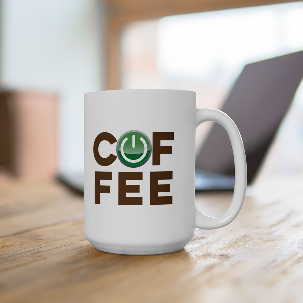 Switched On Coffee Mug, (11oz, 15oz)